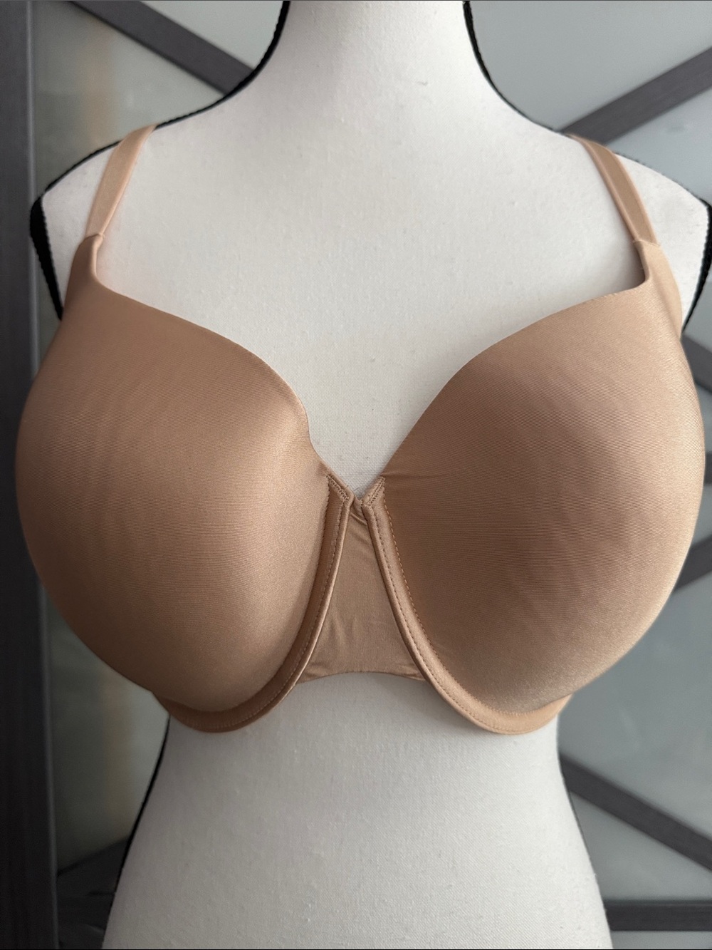 Panache Porcelain Elan 7321 Nude Molded Convertible T-Shirt Bra UK 36F US 36G